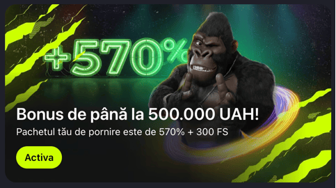 Bonus & Promocode Gorilla Casino
